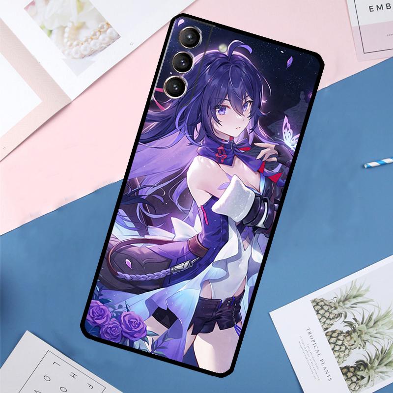 Чехол Honkai Star Rail Seele для Samsung Galaxy S25 Ultra S21 S22 S24 S23 Ultra S9 S10 Plus S21 FE S25 FE Задняя крышка