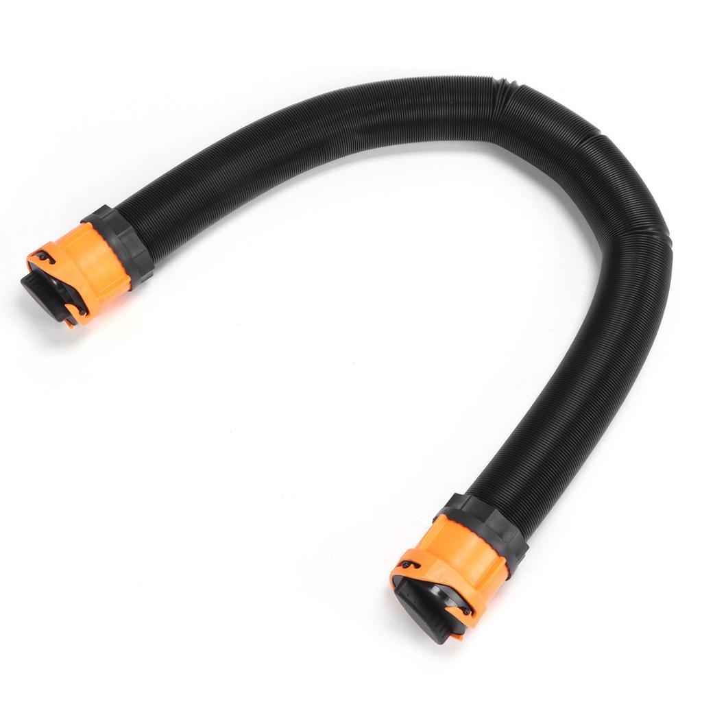 15ft Sewer Hose Sewage Pipe Kit with Swivel Adapter Translucent Elbow Storage Caps RV Campers Parts