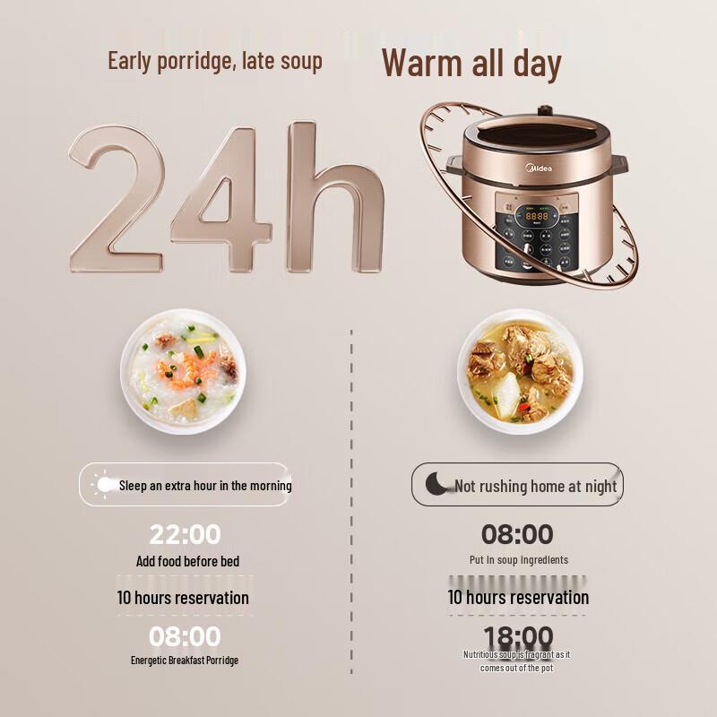 Midea Smart 5L Electric Pressure Cooker