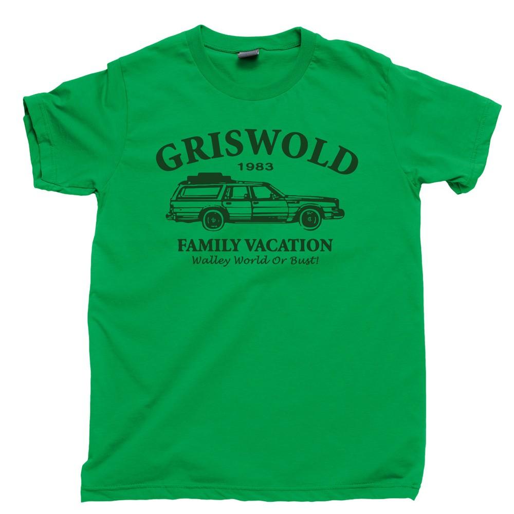 Clark W Griswold Vacation T Shirt Wagon Queen Family Truckster Walley World Tee