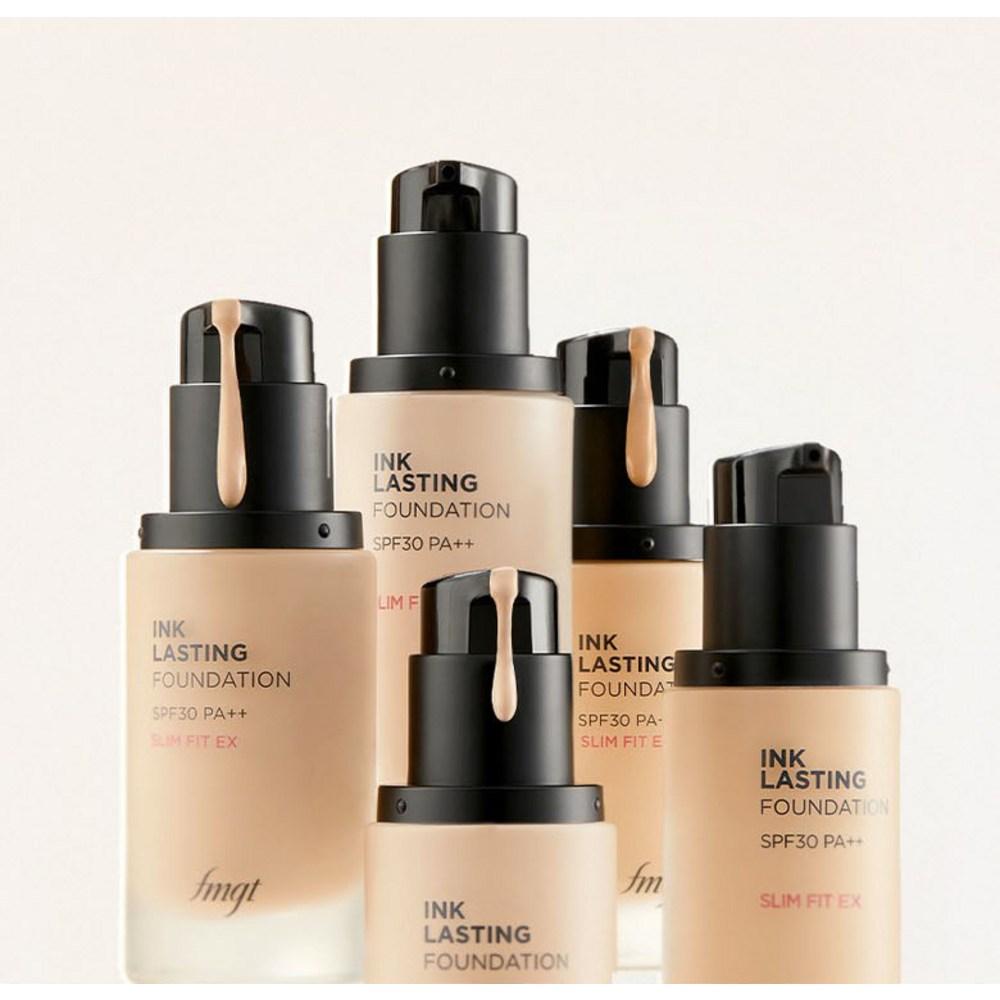 The Face Shop Тональная основа Ink Lasting Foundation Slim Fit EX 30 мл, N203 Натуральный бежевый, 3 шт.