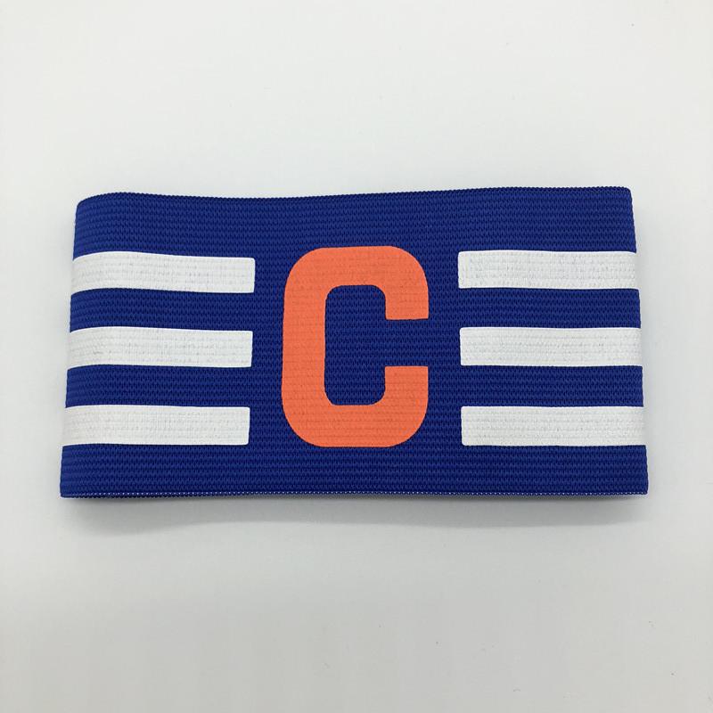 1 Pcs Professional Football Armband Nylon Adjustable Soccer Arm Band Soccer Captain Armband Group Armband 6