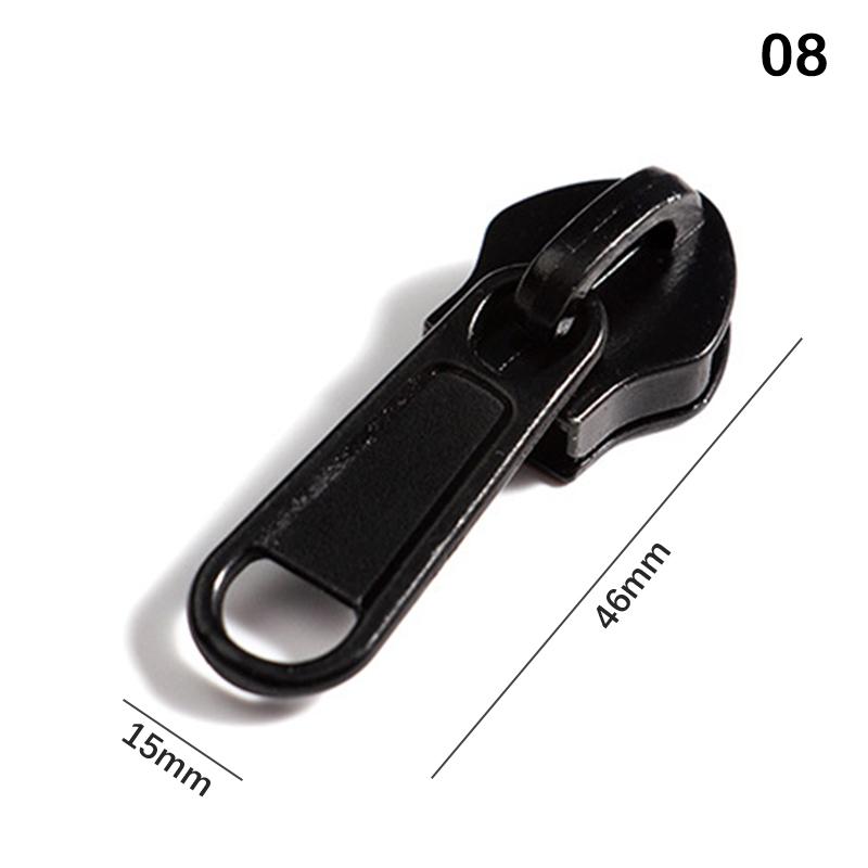 5/8 шт. 4 размера, универсальные застежки-молнии мгновенного исправления, ремонт, сменные слайдеры-молнии