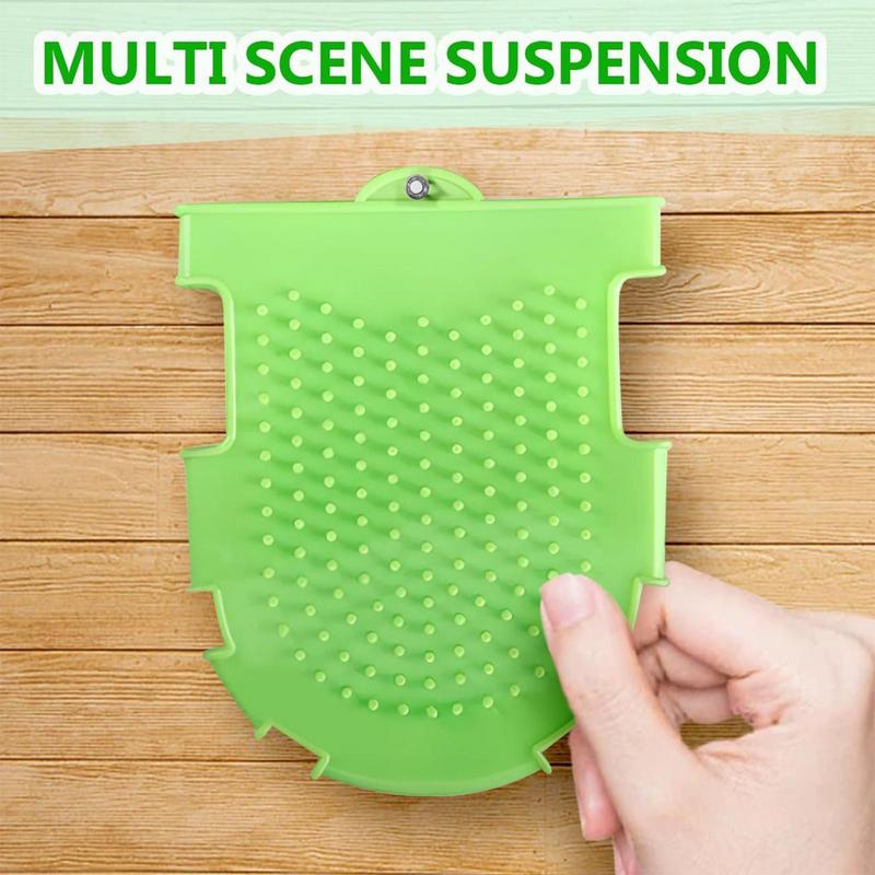 Horse Brushes for Grooming Dense Bristle Handheld Horse Washing Brush Versatile Grooming Tool for Bathing Washing Shedding