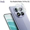 For Redmi Note 14 Pro Plus 5G Glass IMAK High Definition Integrated Glass Lens Film