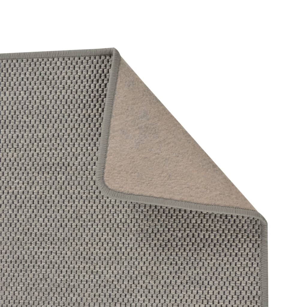 Ковровая дорожка под сизаль Серебристая 80 x 300 см