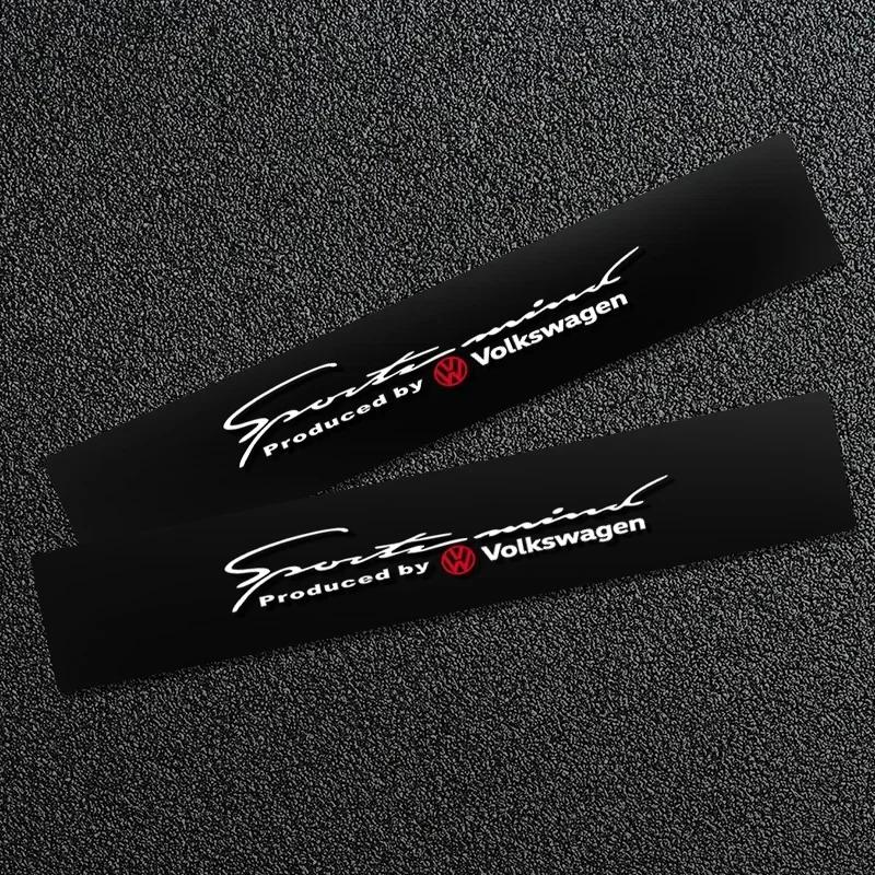Для VW Новые Автомобильные Наклейки на Переднее Стекло Светоотражающие Виниловые Наклейки для Тюнинга Автомобиля 3D Наклейки Для Volkswagen Golf-5 6 7 Lavida Polo