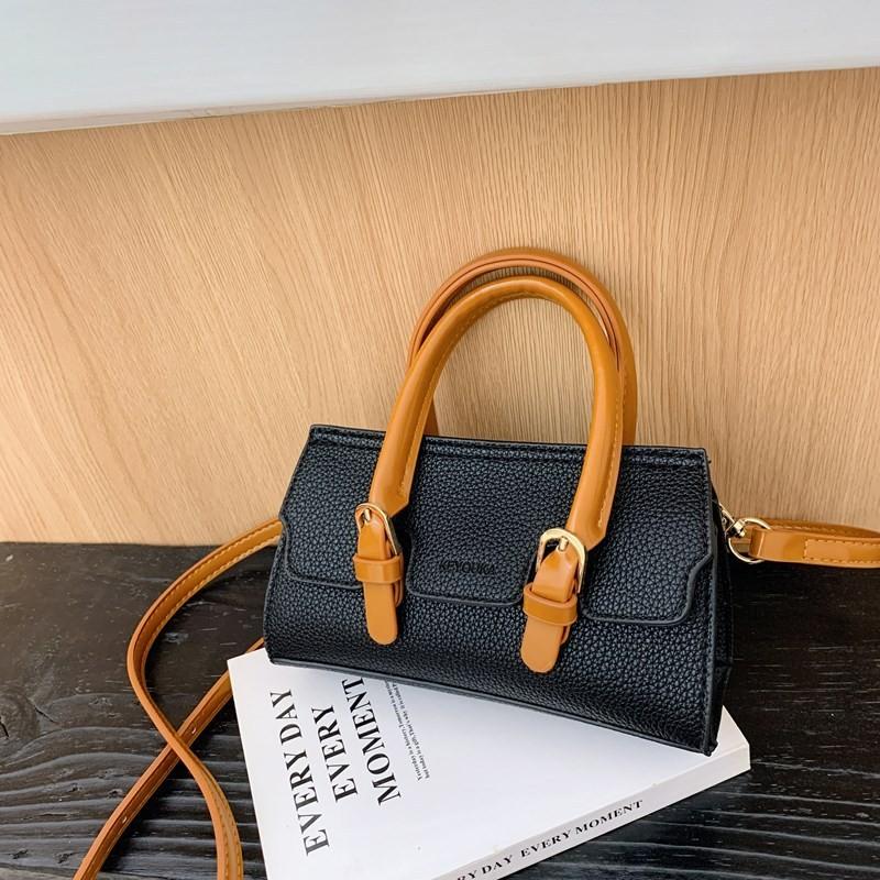 Handbag Stylish Girl Kids Mini Shoulder Bag Shopping Purse With Simple Style