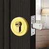 Hide Designs Single Cylinder Deadbolts Sturdy Stainless Steel Lock for 35 50mm Front and Interior Door Key Included