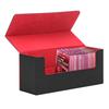 GOWTHHRT Card Deck Box, Deck Case for Trading Cards and Card Games, Magnetic, Vertical Storage, PU Leather, Card Loader, Large Capacity, Multi-functio