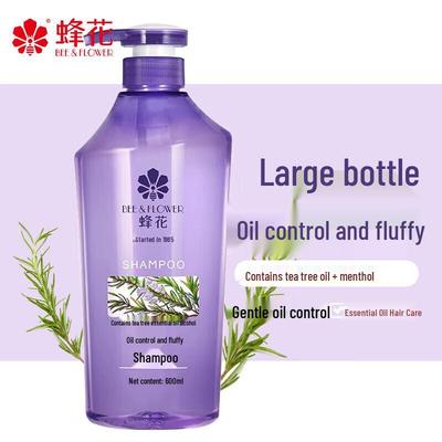 Шампунь для контроля жирности и придания объема с пчелиным и цветочным маслами