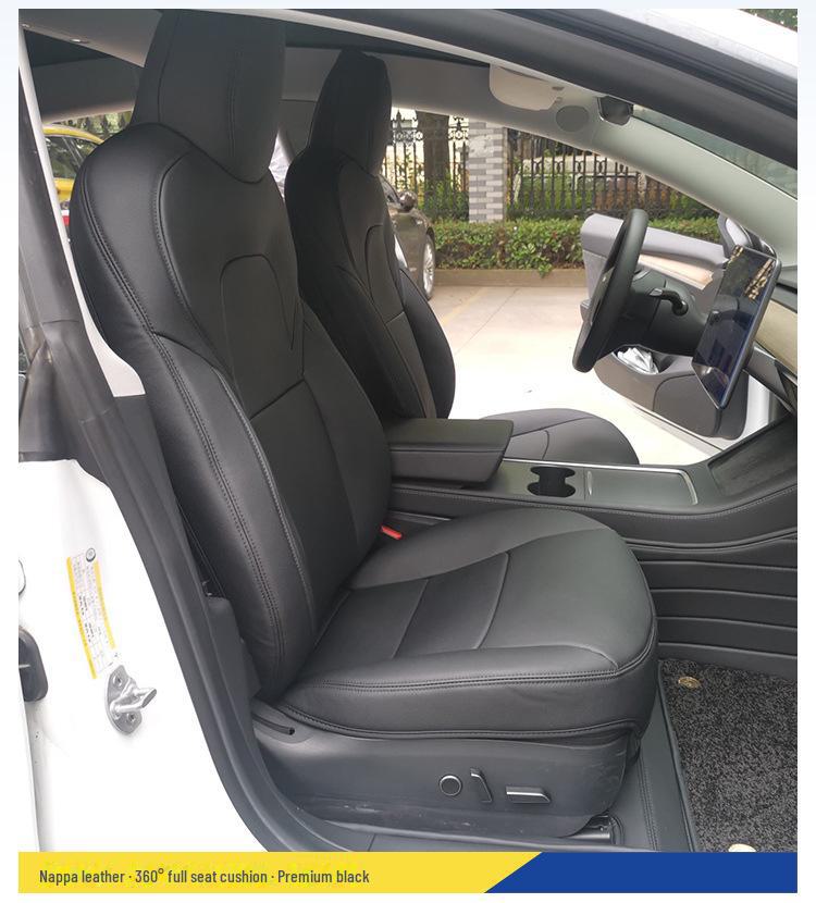 Чехлы для сидений Tesla Model 3/Y: Универсальный, всесезонный, полный комплект на пять мест