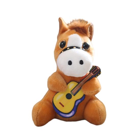 Брелок для ключей в виде куклы в мультяшном стиле, в форме лошади, кукольная фигурка, ключи, рюкзаки, машинки