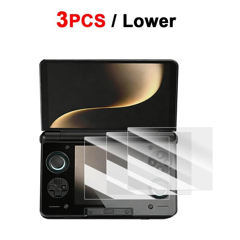 6 IN 1 Screen Protectors for AYN THOR Game Console Anti-scratch Tempered Glass for THOR Dual OLED Screen Protective Films