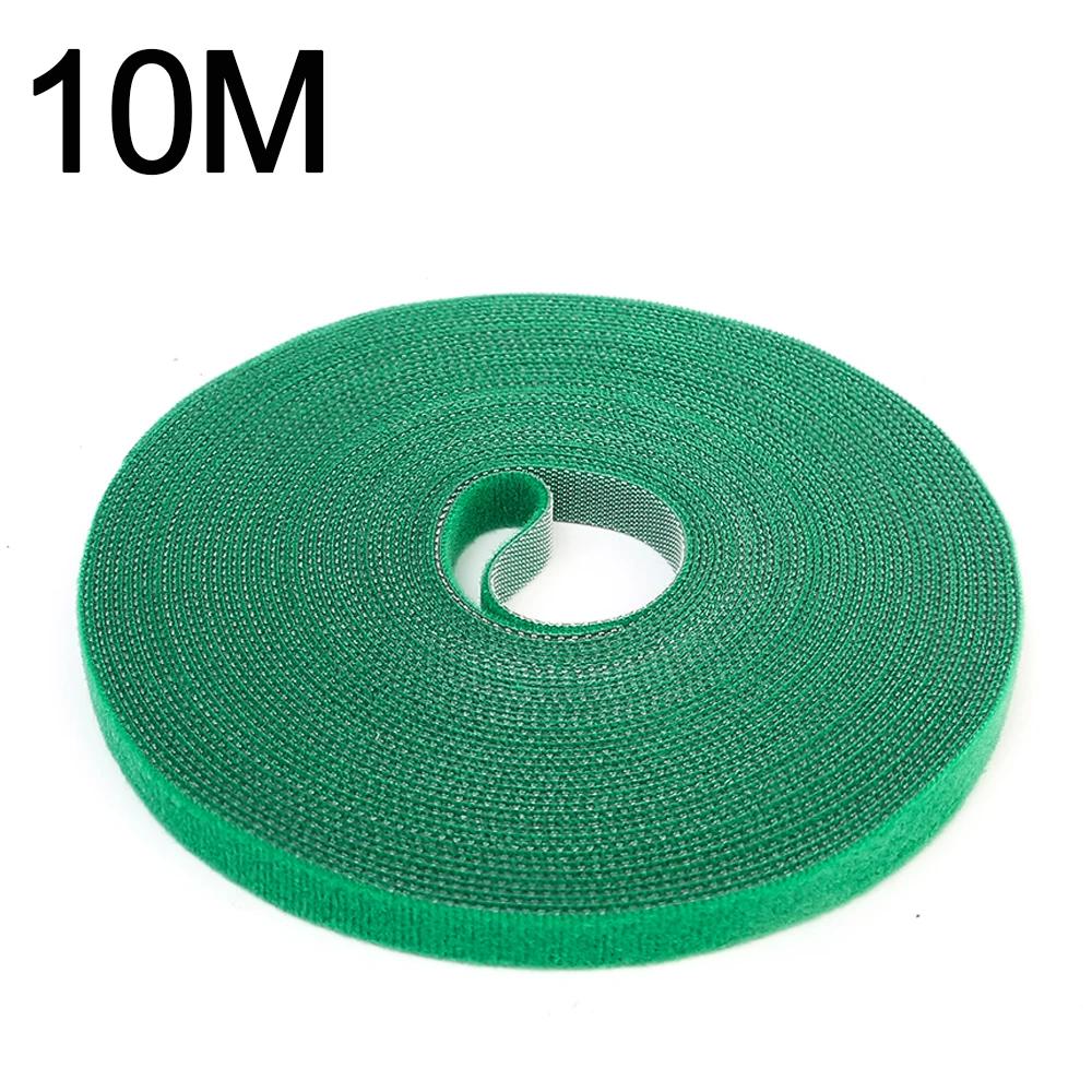 50/1M нейлоновые стяжки для растений, повязка для растений, крючок, петля для крепления, регулируемая опора для растений, многоразовая крепежная лента для домашних садовых принадлежностей