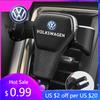 Для VW Volkswagen Jetta MK5 Golf Держатель для телефона в машину Гравитационный Зажим на вентиляционное отверстие Подставка для мобильного телефона Для Volkswagen VW RLine R Golf