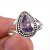 Натуральный александрит драгоценный камень 925 цельное серебро ювелирное кольцо размер 9 q2t62