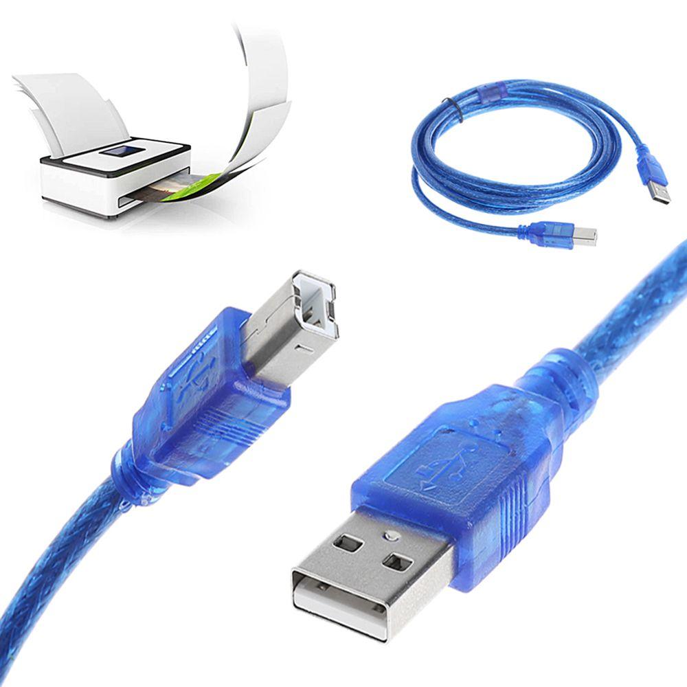 Epson Printer Super Speed USB 2.0 Printer Cable Sync Data Cord Type A Male To B Male Scanner Wire