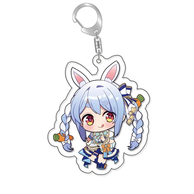 Lovelive Vtuber Накири Аямэ Сираками Фубуки Минато Аква Гавр Гура Милый Мультяшный Брелок Каваии Брелок Части для Сумки и Модный Подарок