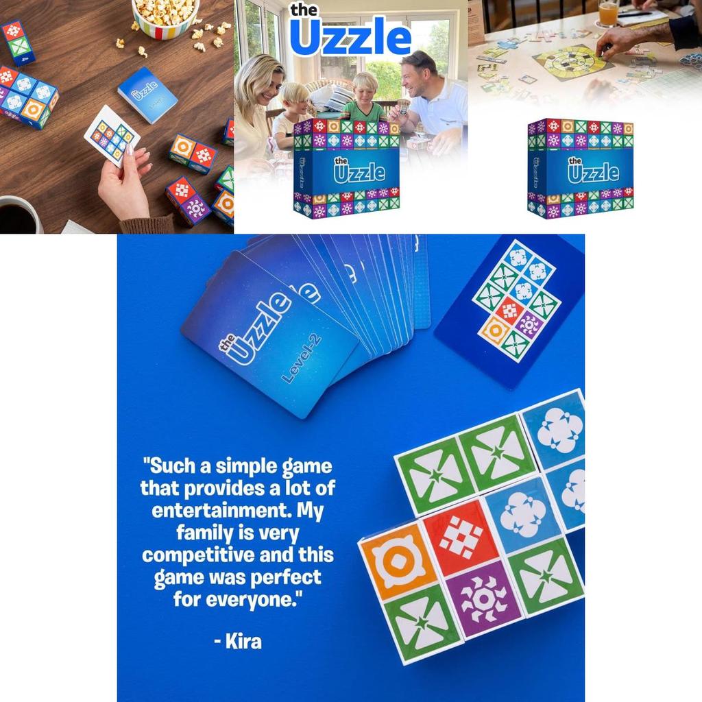 Exciting Uzzle Spatial Logic Thinking Board Game For Family Interactive Playtime