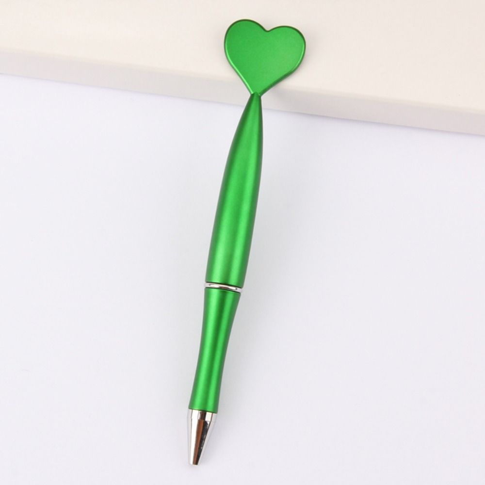 Креативная шариковая ручка с гладкими гелевыми чернилами, роллерные ручки, кавайная ручка в форме сердца, рождественский подарок