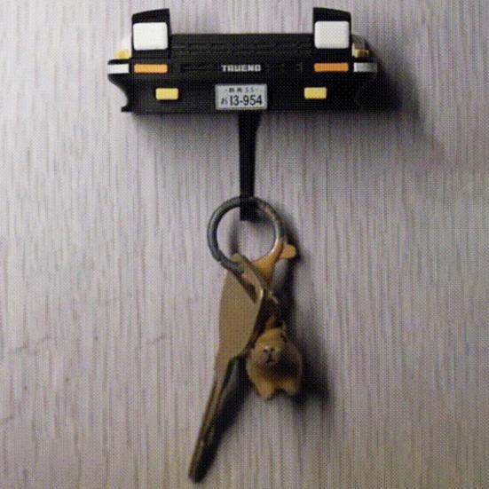 Винтажный держатель для ключей Ride Car Open Headlights Key Holder Wall Mount Retro Style Key Storage Holder Gift for Auto Enthusionaries