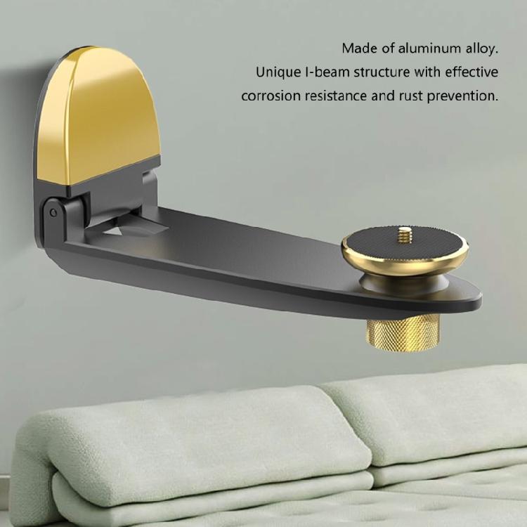 Портативная складная настенная подставка-держатель для проектора, алюминиевый сплав, стеллаж для хранения, регулируемая для различных комнатных условий