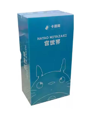 Genuine Hayao Miyazaki Anime Collection Card Chihiro and Chihiro Haal Mobile Castle Card Children Toys Christmas Gift