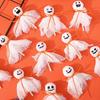12Pcs with Sticker Ghost Candy Decoration Creative Lollipop Packing Material Pack  Festive Packaging