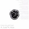 Yixiu Embroidered Black Small Badge: Trendy Clothing Decoration Patch