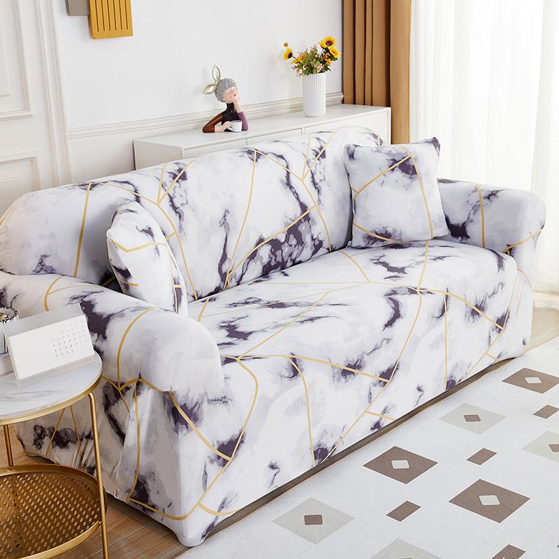 Чехол Эластичный Чехол на Диван Чехлы для Диванов и Двухместных Диванов Моющийся Защитный Чехол для Мебели Для Животных Детей Печатный Диван
