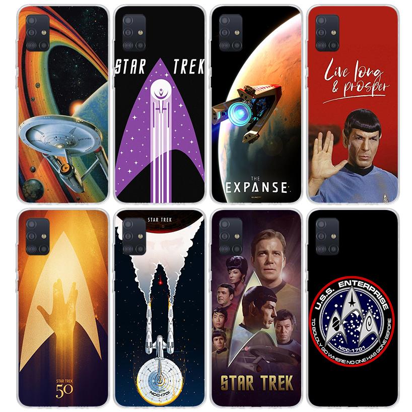 Star Movie T-Trek Phone Case For Samsung Galaxy A12 A52S A42 A32 A22 A51 A50 Note 20 Ultra 10 S10 Plus A71 A70 A31 A30 A10S Gala