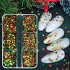 6 Grids Christmas Nail Glitter Nail Sequins Star Autumn Winter Diy Nail Decorations Sequins Diy Charm Manicure Supplies Flash