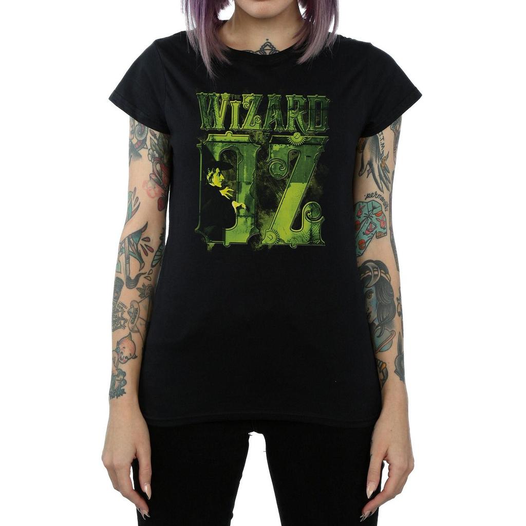 The Wizard Of Oz Womens/Ladies Wicked Witch Logo Cotton T-Shirt