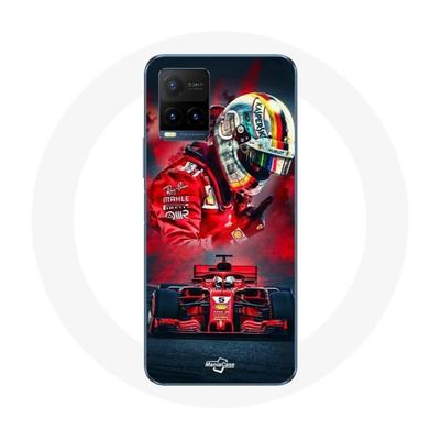 Coque - Maniacase - Vivo Y21s 2021 / Y21 2021 - Formule 1 - Sebastian Vettel - Souple