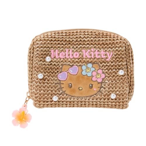 Sanrio Pompompurin Kirameki Summer Pool Mascot Holder Keychain Toy 234290