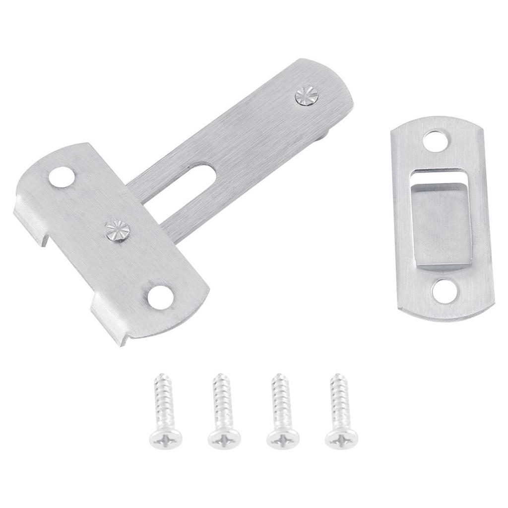 Stainless Steel Hasp Latch Lock Sliding Door for Window Cabinet Fitting Room Accessorries