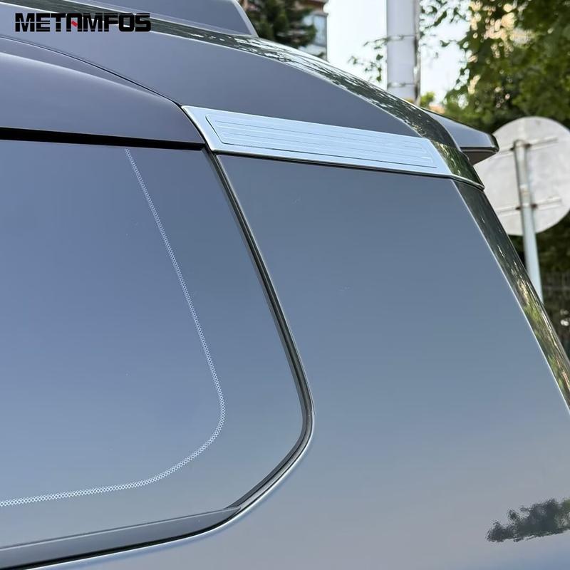Для Toyota Land Cruiser Prado J250 2024 2025 2026 Хромированная Накладка на Переднюю Стойку Кузова (A-стойку) и Заднюю Стойку Кузова (C-стойку) Автоаксессуары