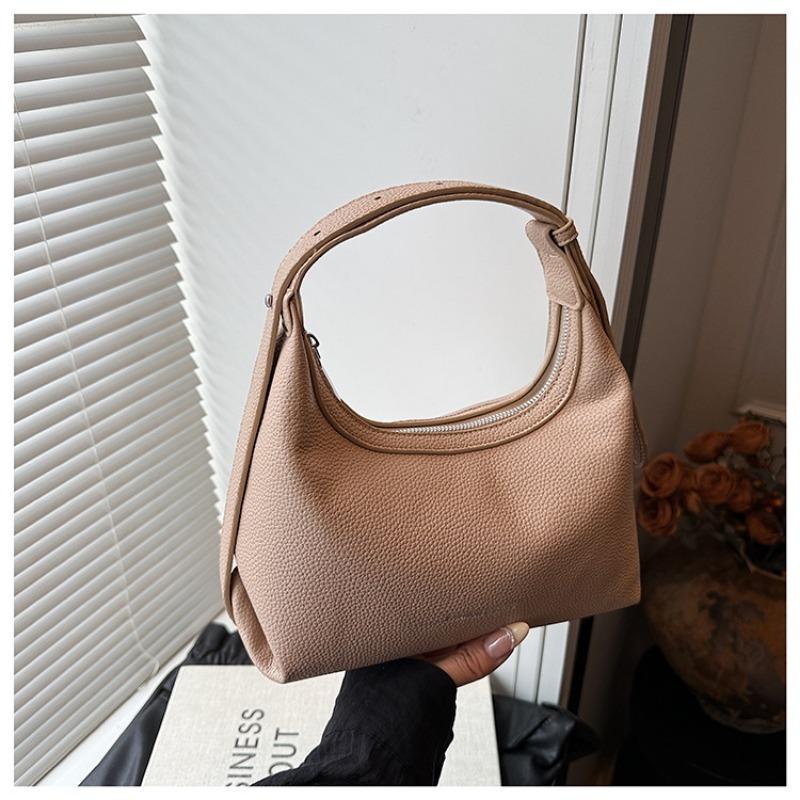 Новая нишевая сумка-пельмень из первого слоя кожи, модная универсальная сумка под мышкой, высококлассная сумка через плечо на одном плече