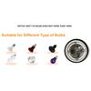 Reptile Insulated Lamp with Fixing Clip 50W UVA UVB Bulb Feeding Box Timeable Heat Lamp for Lizard Supplies Turtle Accessories
