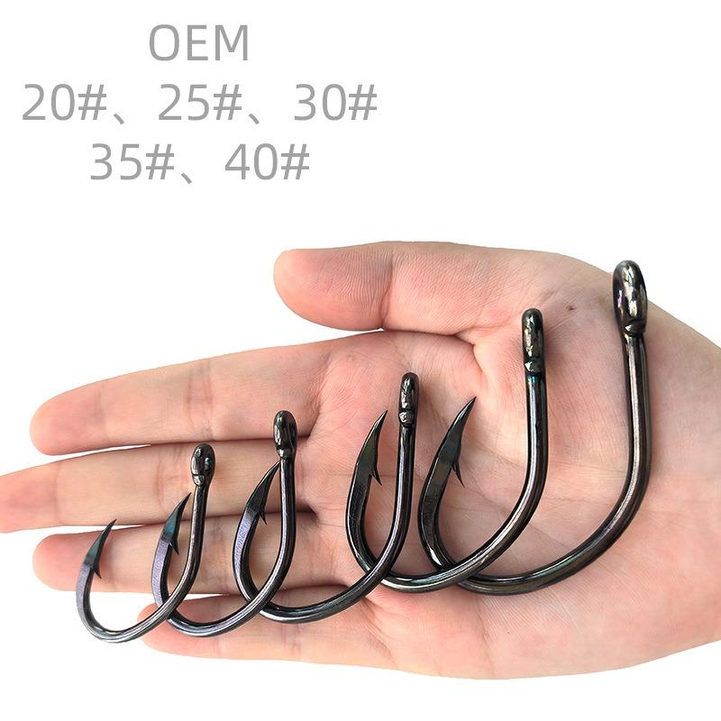 Large Hook for Deep-sea Creatures, Large Hook Tube, Hook with Crooked Mouth, Large-sized Fishing Hook