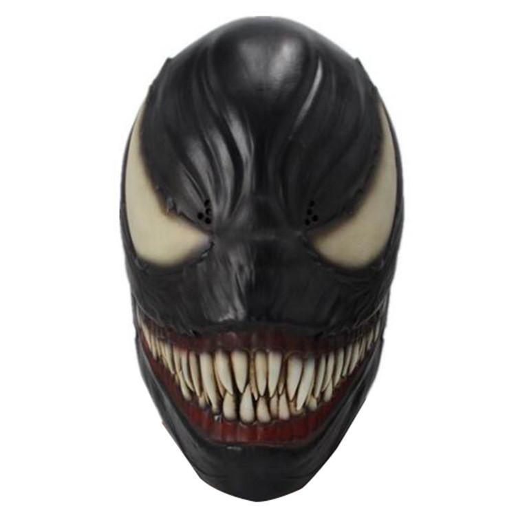 Venom Face Mask Horror Style Resin Prop For Halloween And Christmas Use