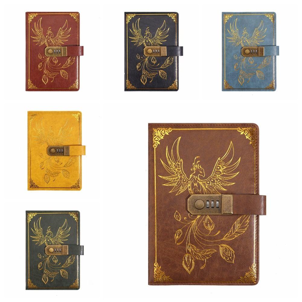 Дневник Книга Пароль Блокнот Канцелярские Принадлежности Журнал Путешественников Уникальный Блокнот А5 с Замком Письма