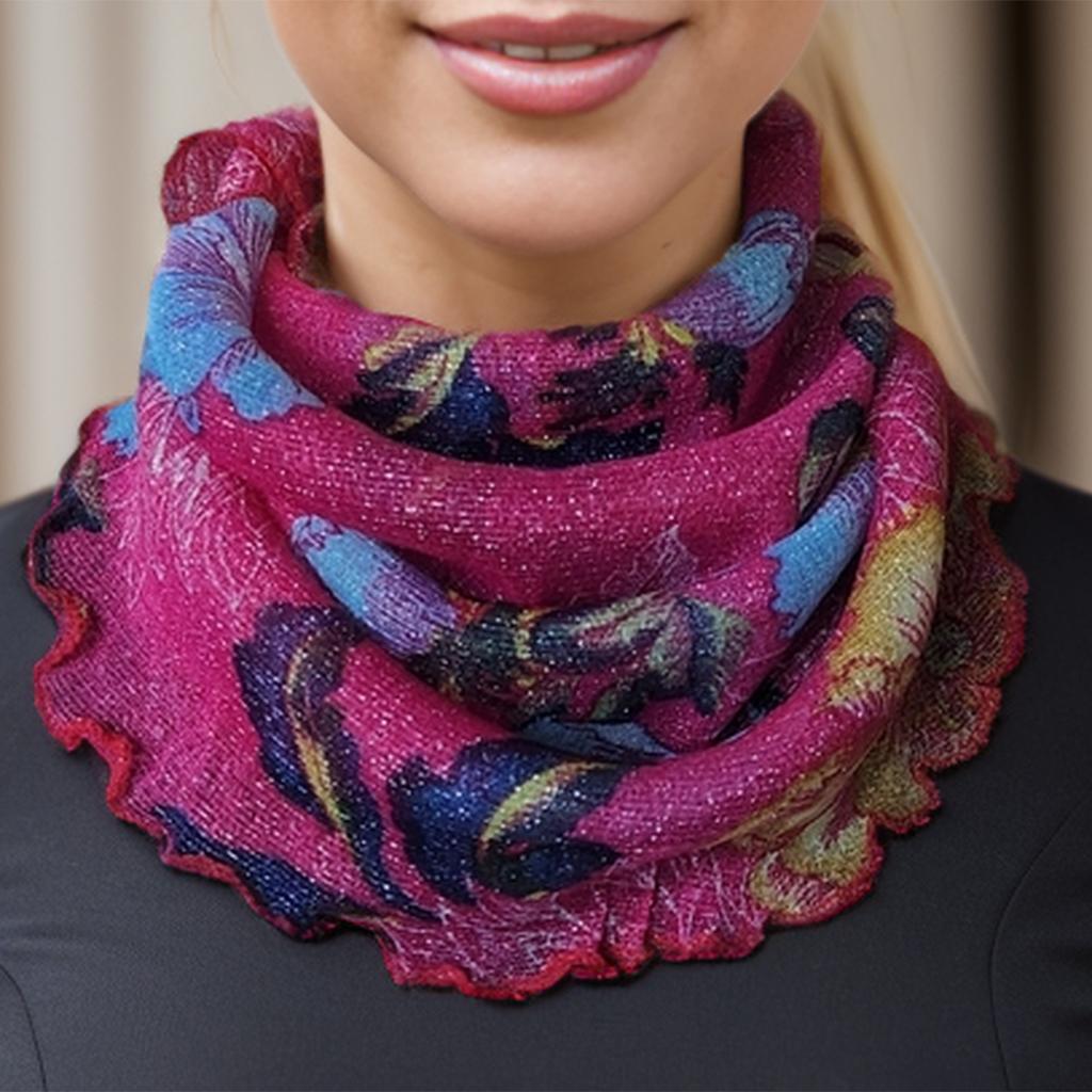 Summer Gauze Scarf Veil Ear Mask Hood Spring Lightweight Muffler Women Decorative Small Silk Scarf Sunscreen Mask