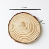 7/9/10/12cm Natural Pine Round Unfinished Wood Slices Circles With Tree Bark Log Discs DIY Crafts Wedding Party Painting Coaster