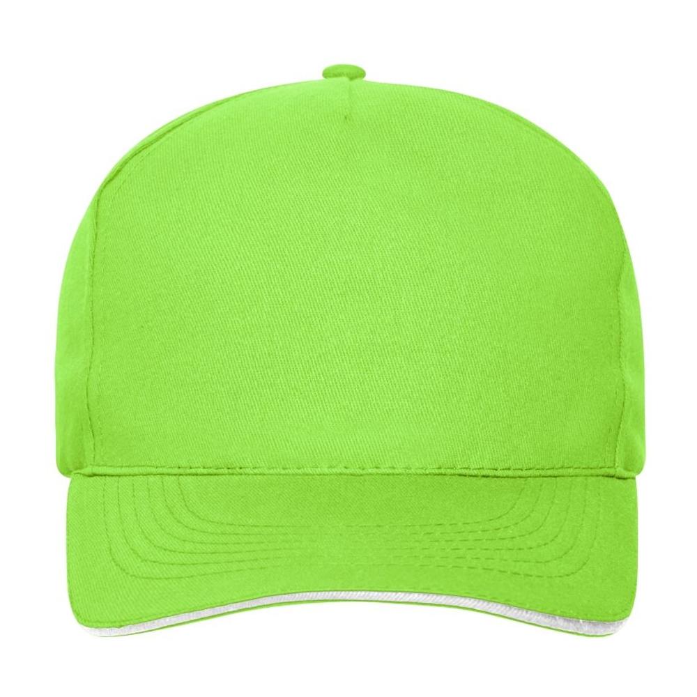 Myrtle Beach 5 Panel Organic Cotton Sandwich Peak Cap