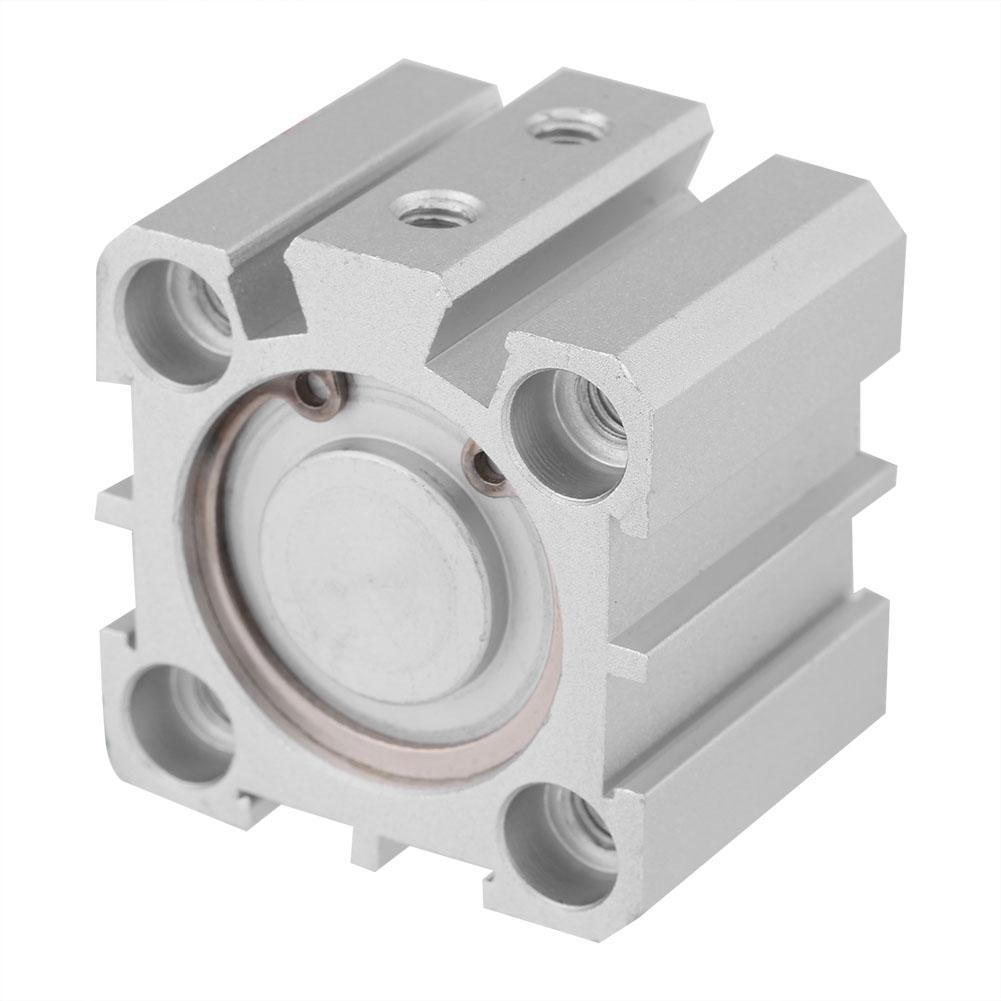 SDA25-10 25mm Bore 10mm Stroke Aluminum Double Acting Pneumatic Cylinder