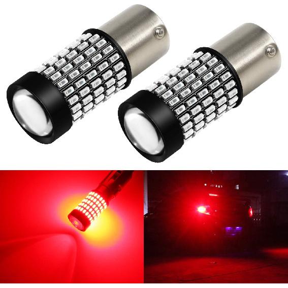 PHINLION 1156 LED Turn Signal Light Bulbs Super Bright 3014 103-SMD BA15S P21W 1156 7506 LED Bulb with Projector for Turn Signal Blinker Lights,