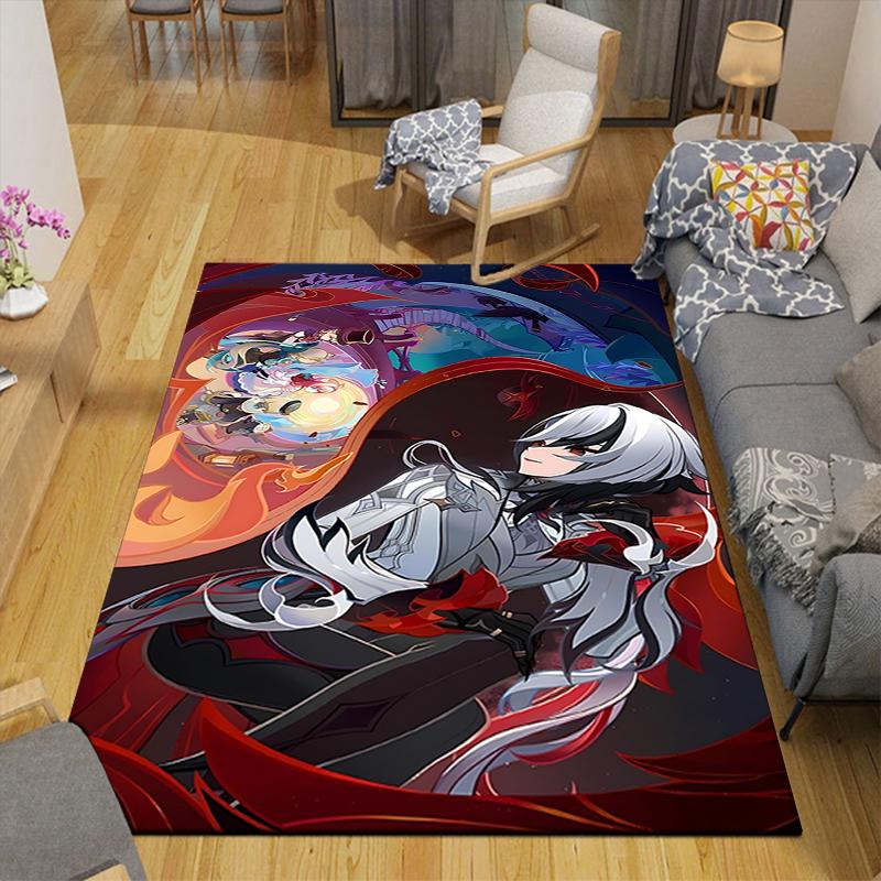 1Pc Fantasy Art Universe Rug, Office Carpet Indoor Outdoor Doormat, Non-Slip, Comfortable, Living, Christmas Halloween, Xmas Gift S169
