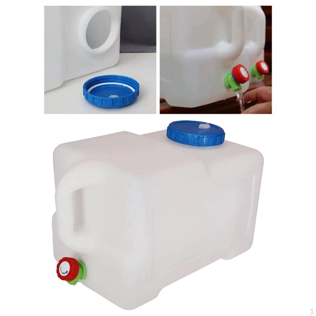 Water Container Camping Storage Jug Lightweight Drink Dispenser Carrier for Picnics